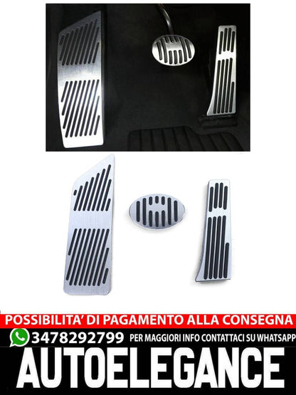 High Performance Aluminum Pedal Set for BMW X1 F48 Automatic 14