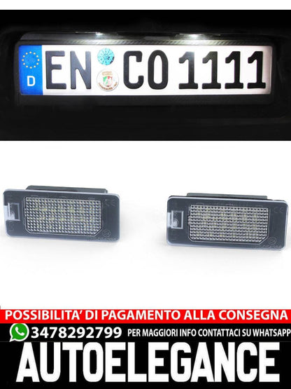 White 6000K LED License Plate Light for BMW 3 Series E90 E91 E92 E93 04-13 