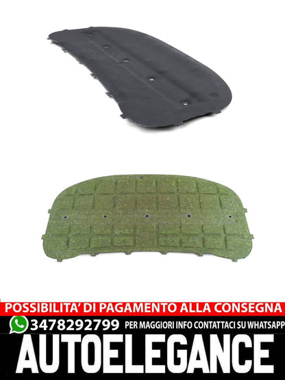 Tappetino isolante cofano con clip per VW Touran 1T1 1T2 caddy 2K 2C 08-10-