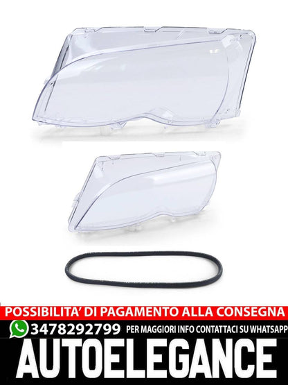 Divaricatore vetro faro sinistro adatto per BMW Serie 3 E46 Limo Touring 01-05-