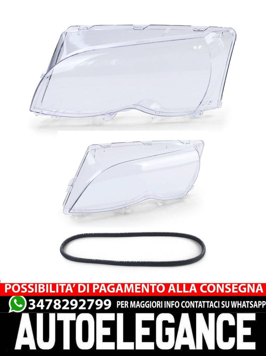 Divaricatore vetro faro sinistro adatto per BMW Serie 3 E46 Limo Touring 01-05-