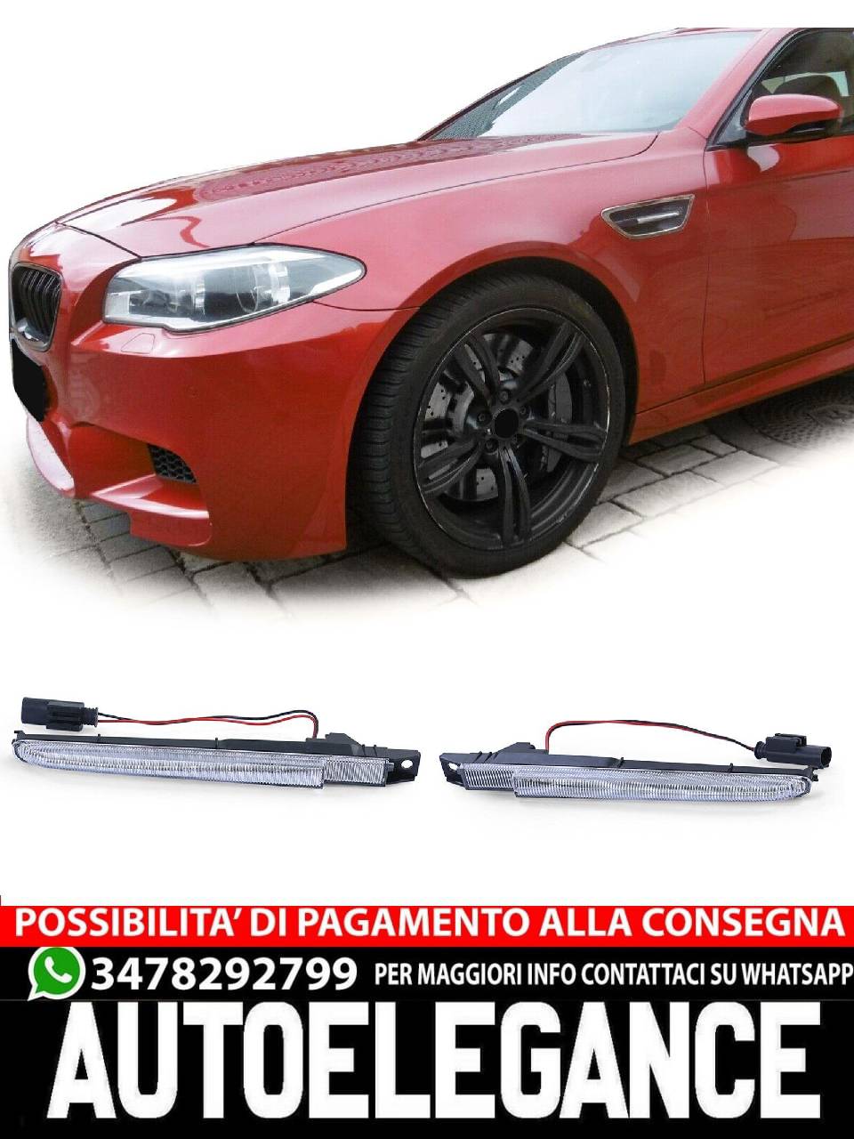 White LED Side Indicator Suitable for BMW 