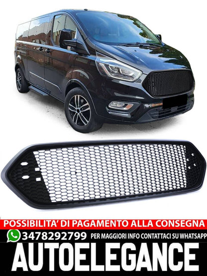 Griglia radiatore sport a nido d'ape senza emblema adatta Ford Transit Custom