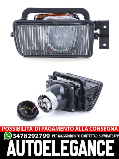 COPPIA Fendinebbia lato destro + sinistro adatto per BMW Serie 5 E34 88-95