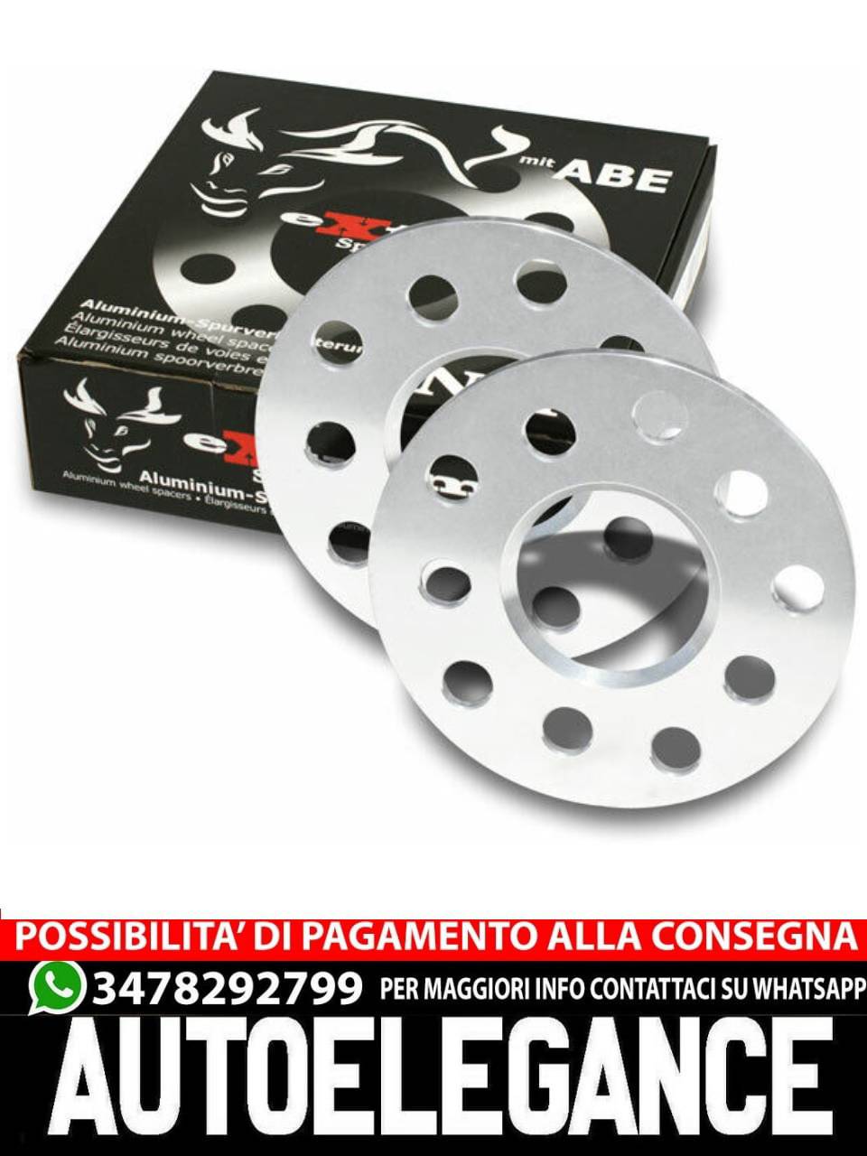 10mm Aluminum Wheel Spacers 5X120 Fit For BMW E90 E91 E92 E93- 