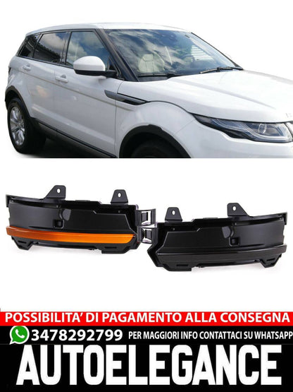 Black Rear View Mirror for Land Range Rover Discovery Evoque- 