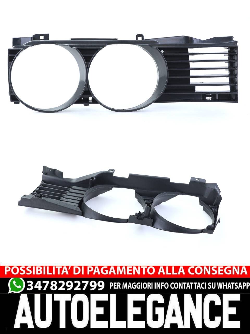 Right radiator grille for BMW 7 Series E32 prefacelift 88-92- 