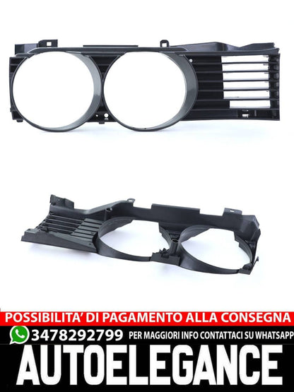 Right radiator grille for BMW 7 Series E32 prefacelift 88-92- 