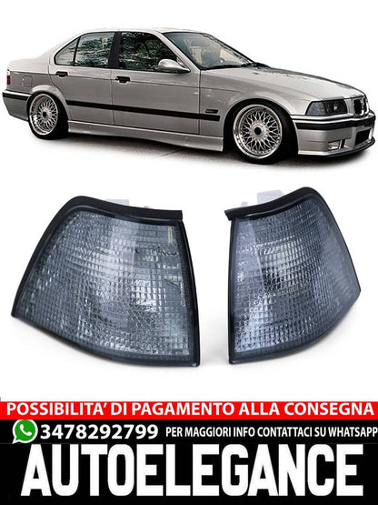 Black Smoke Turn Signal Light for BMW 3 Series E36 Saloon Touring Compact 90
