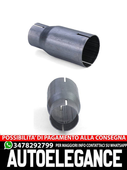 Adattatore di collegamento del riduttore del tubo di scarico in acciaio inox