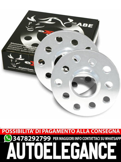 Distanziale ruota in alluminio 20 mm 5 x 112 con centraggio per Audi A6 + S6 C4
