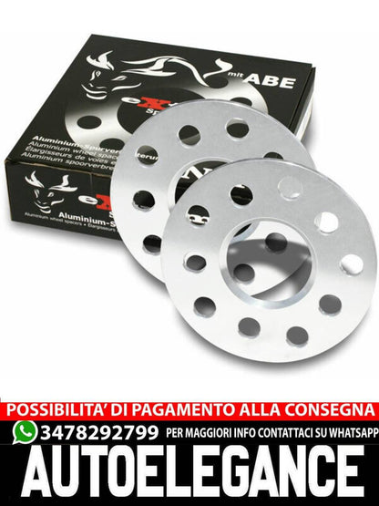 Distanziali ruota in alluminio da 30 mm 5 x 112 con centro per autobus VW T4-