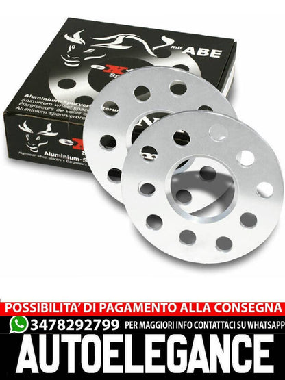 Piastre cingolate in alluminio da 10 mm 5 x 100 per Skoda Superb 3T
