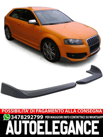 Flap Spoiler Anteriore Cup Wings Flat Universale Nero Performance 7