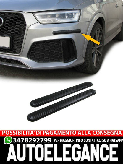 Strisce di protezione paraurti flessibili per incollaggio universale 306x35mm