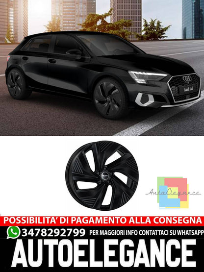 CERCHI CERCHIO IN LEGA 19" 20" Adatto per AUDI A3 MAK ELECTRA NERO OPACO