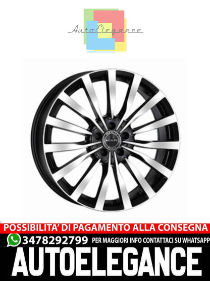 ALLOY WHEEL RIMS 17" 18" 19" 20" Suitable for AUDI A4 MAK KRONE BLACK