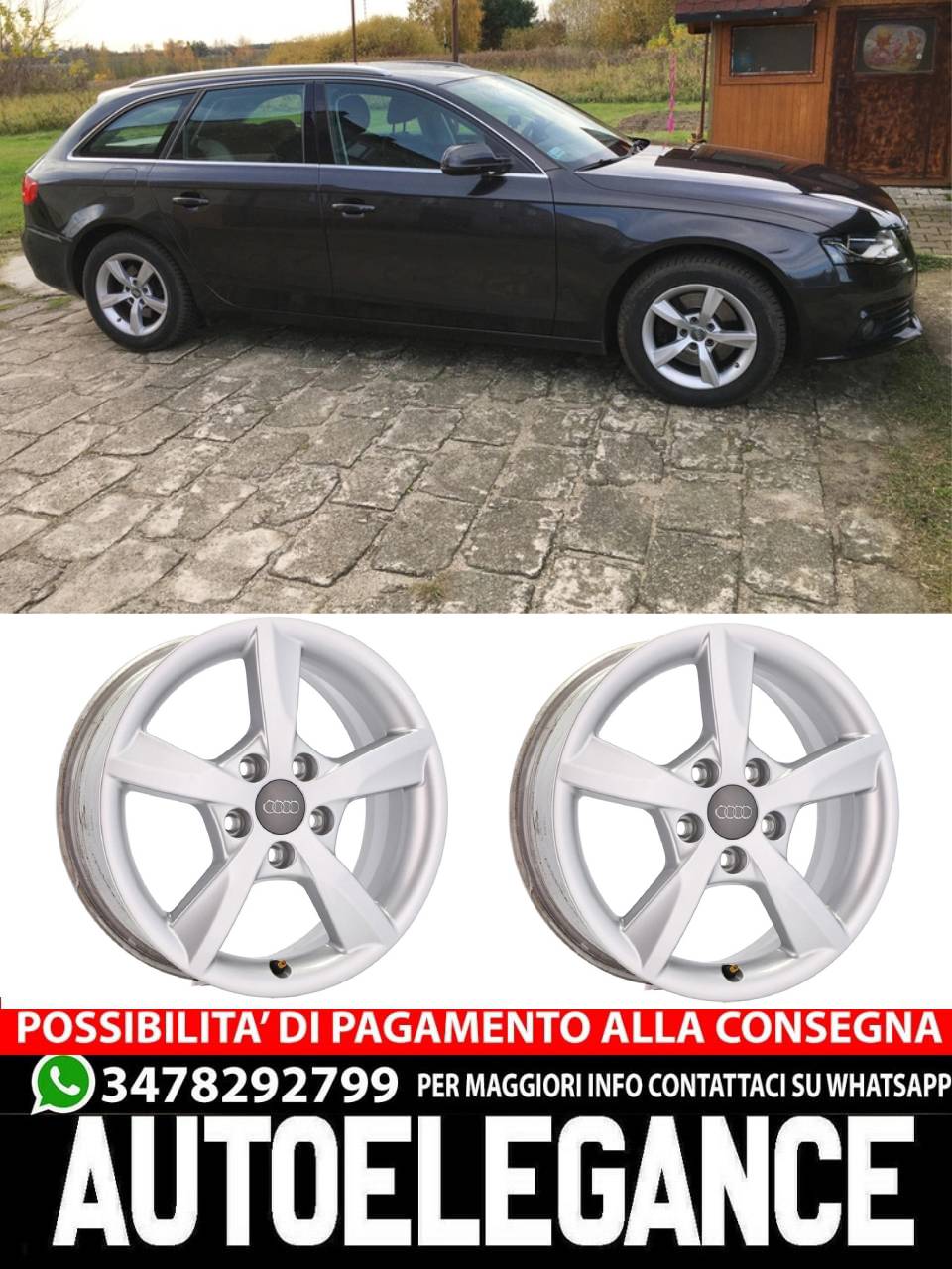 CERCHI CERCHIO IN LEGA 16" Adatto per VW AUDI FORD SEAT SKODA