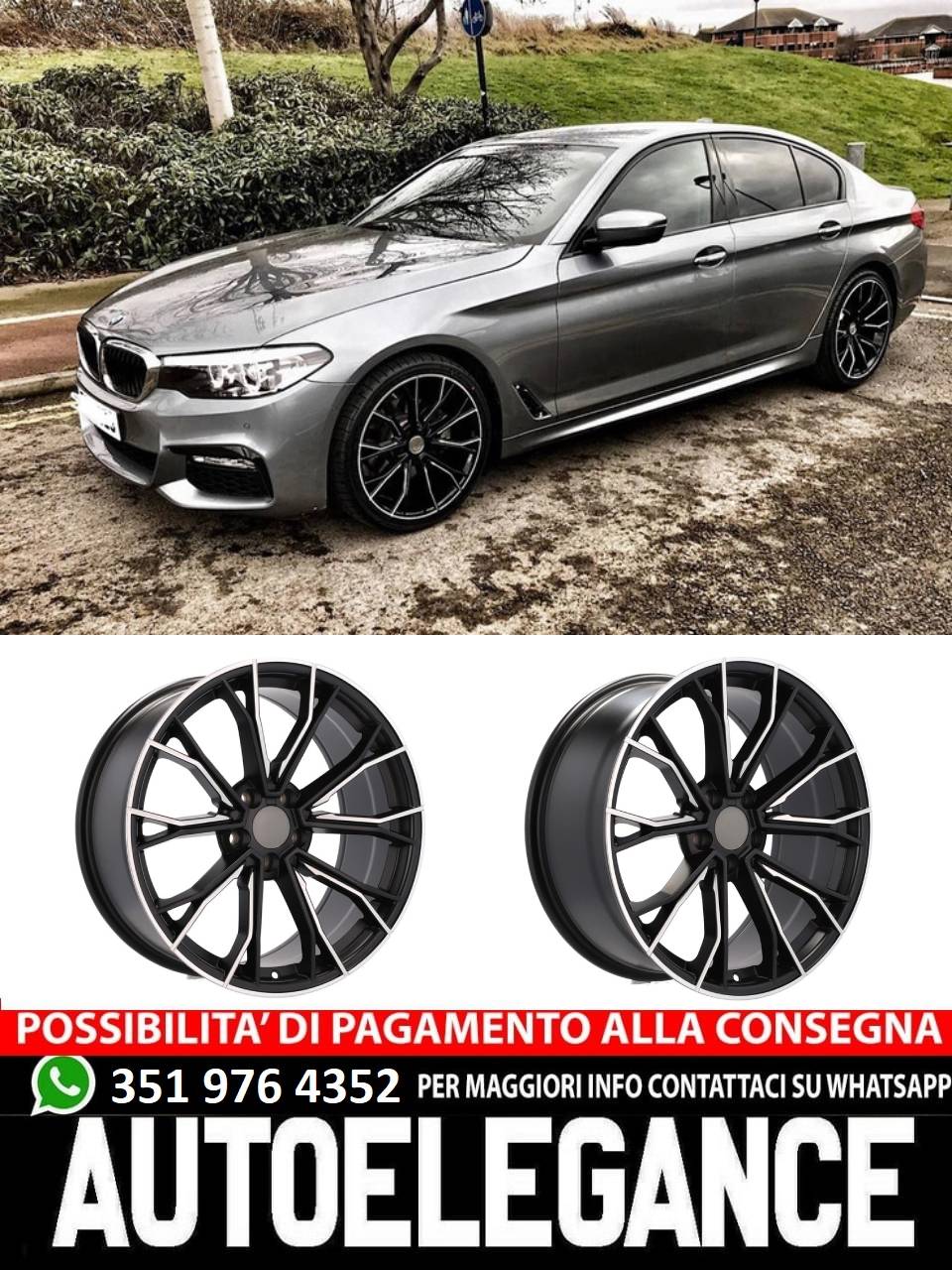 CERCHI CERCHIO IN LEGA 18" Adatto per VW BMW CADILLAC CHEVROLET HONDA LAND ROVER LEXUS MINI OPEL SAAB TESLA TOYOTA