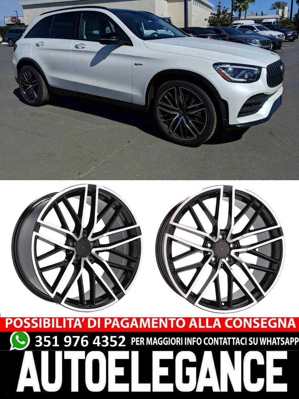 CERCHI CERCHIO IN LEGA 20" Adatto per MERCEDES BENZ