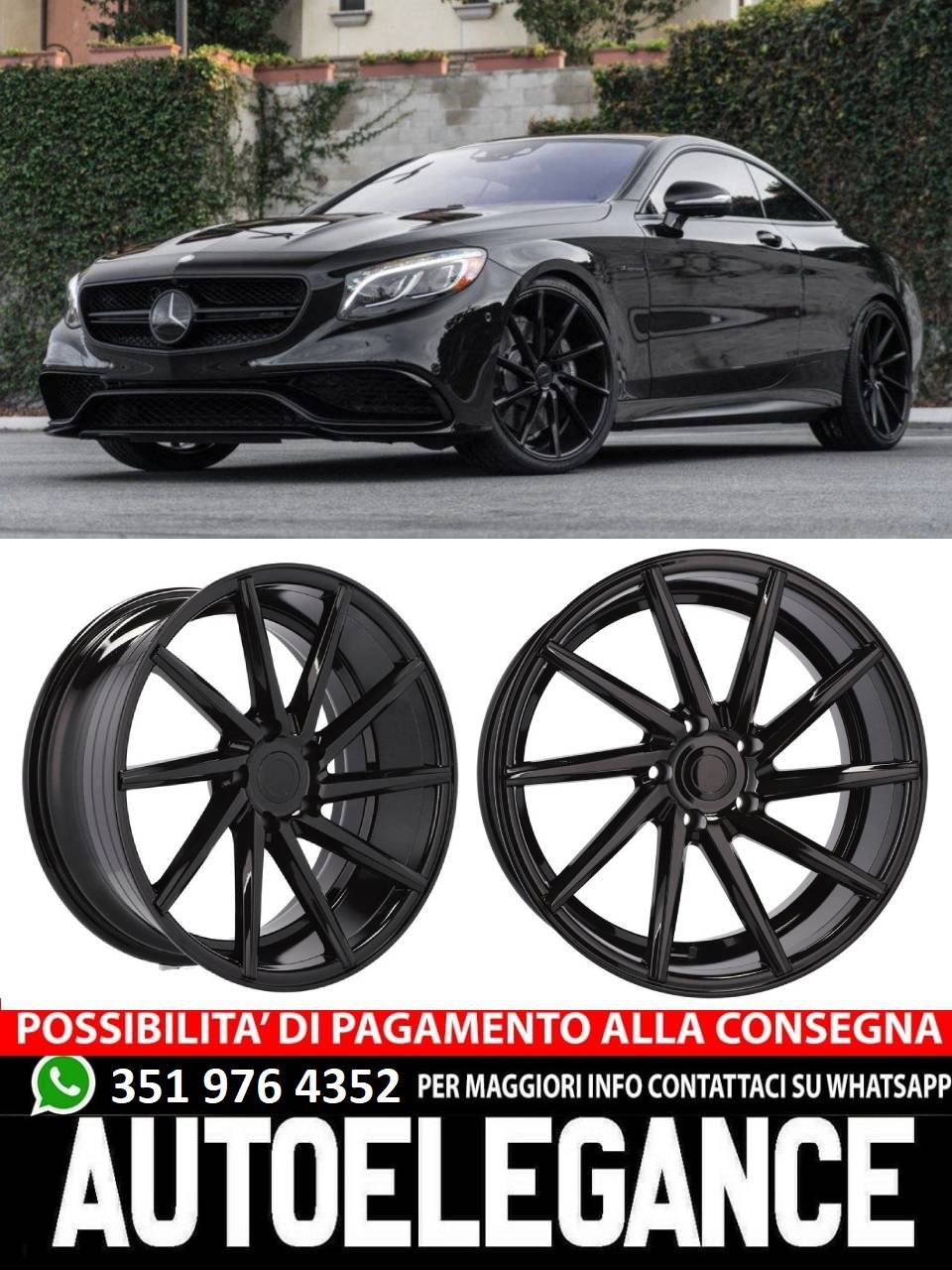 ALLOY WHEEL 20" Suitable forVW AUDI BENTLEY BMW CUPRA INFINITI MERCEDES MINI SEAT SKODA SSANGYONG TOYOTA