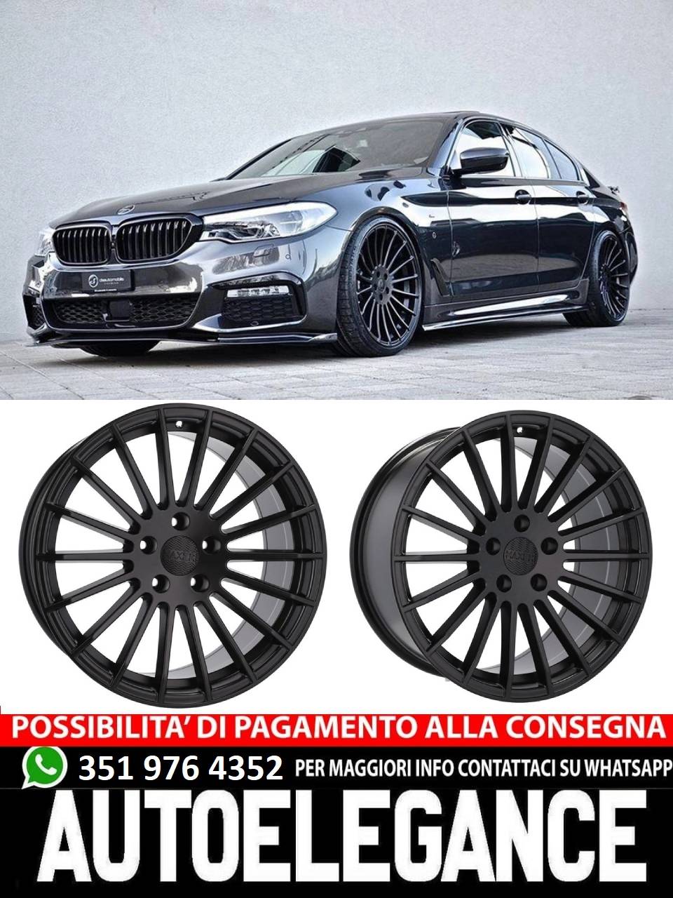 ALLOY WHEEL 21" Suitable for VW BMW CADILLAC CHEVROLET HONDA LAND ROVER LEXUS MINI OPEL SAAB TESLA TOYOTA