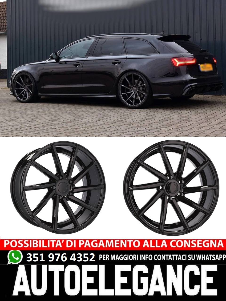 ALLOY WHEEL 19" Suitable for VW AUDI BMW CHRYSLER CUPRA FORD INFINITI MERCEDES MINI SEAT SKODA SSANGYONG TOYOTA