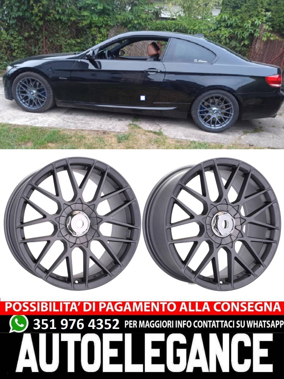 ALLOY WHEEL 18" Suitable for AUDI BMW CADILLAC CHEVROLET CHRYSLER CUPRA FORD HONDA INFINITI LAND ROVER LEXUS MERCEDES MINI OPEL SAAB SEAT SKODA SSANGYONG TOYOTA V