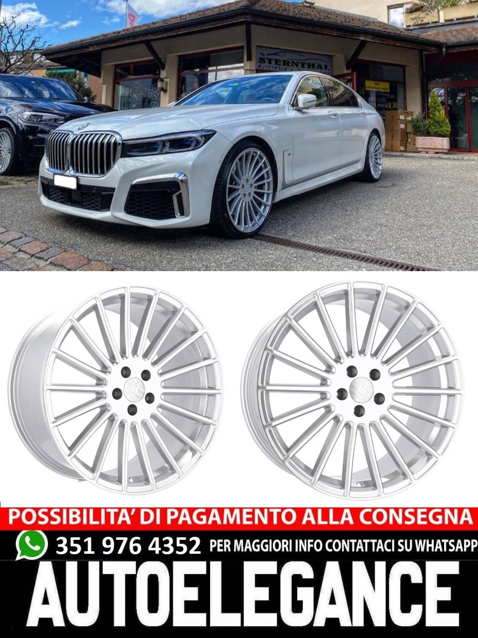 ALLOY WHEEL 22" Suitable for VW AUDI BENTLEY BMW CUPRA MERCEDES SKODA TOYOTA