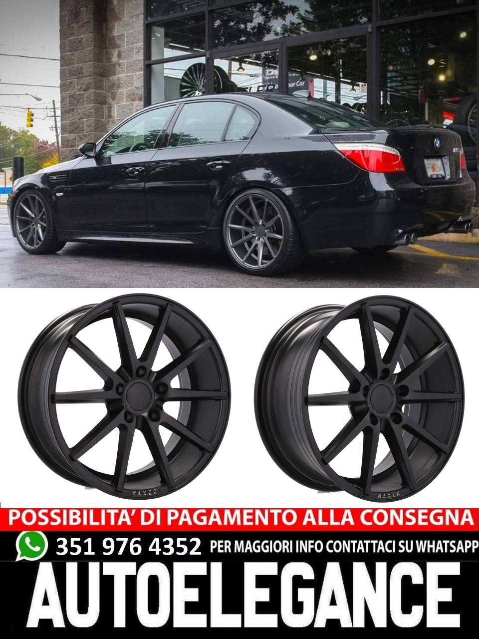 ALLOY WHEEL 19" Suitable for VW AUDI BMW CUPRA FORD INFINITI MERCEDES MINI SEAT SKODA SSANGYONG TOYOTA
