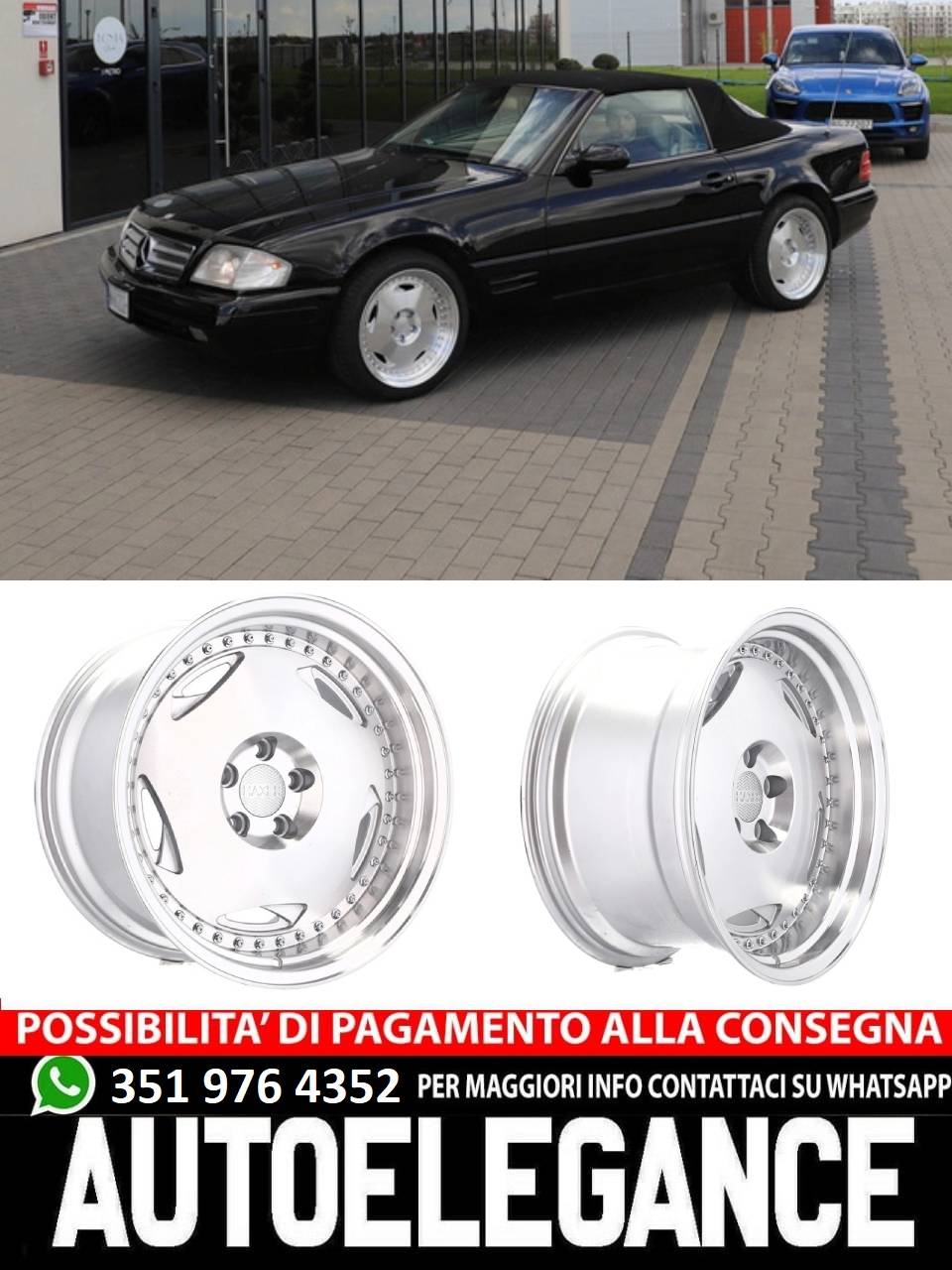 ALLOY WHEEL 18" Suitable for VW AUDI BMW CHRYSLER MERCEDES TOYOTA