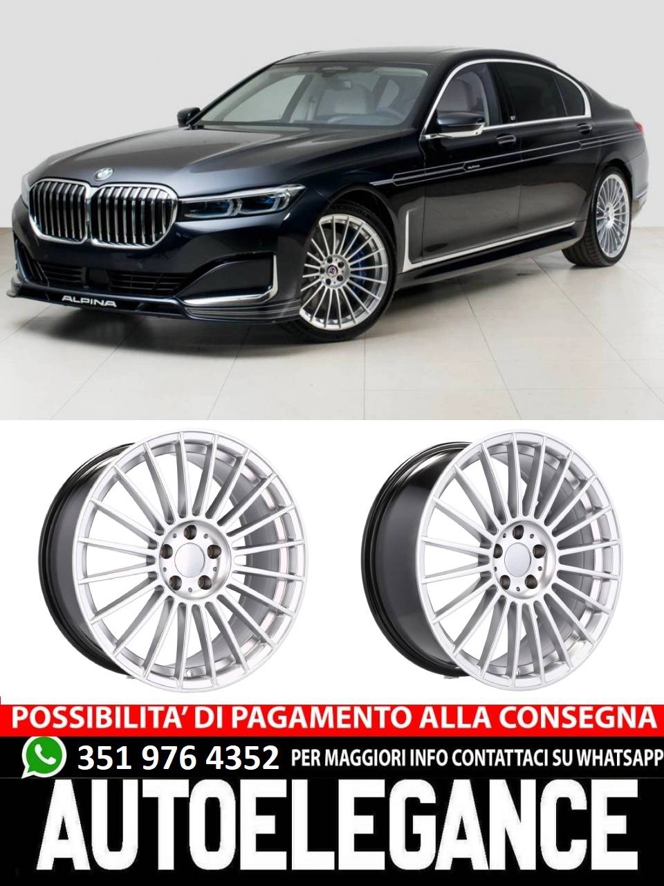 ALLOY WHEEL 19" Suitable for VW BMW CADILLAC CHEVROLET HONDA LAND ROVER LEXUS MINI OPEL SAAB TESLA TOYOTA