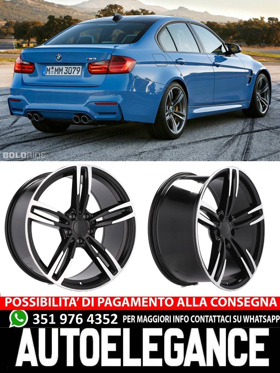 ALLOY WHEEL 18" Suitable for VW BMW CADILLAC CHEVROLET HONDA LAND ROVER LEXUS MINI OPEL SAAB