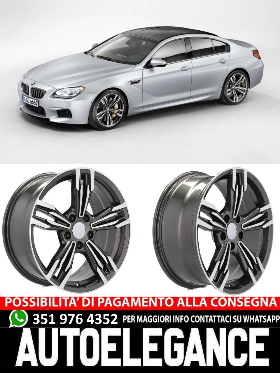 ALLOY WHEEL 19" Suitable for VW BMW CADILLAC CHEVROLET HONDA LAND ROVER LEXUS MINI OPEL SAAB TESLA TOYOTA