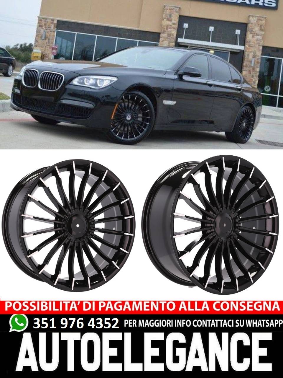 ALLOY WHEEL 18" Suitable for VW BMW CADILLAC CHEVROLET HONDA LAND ROVER LEXUS MINI OPEL SAAB