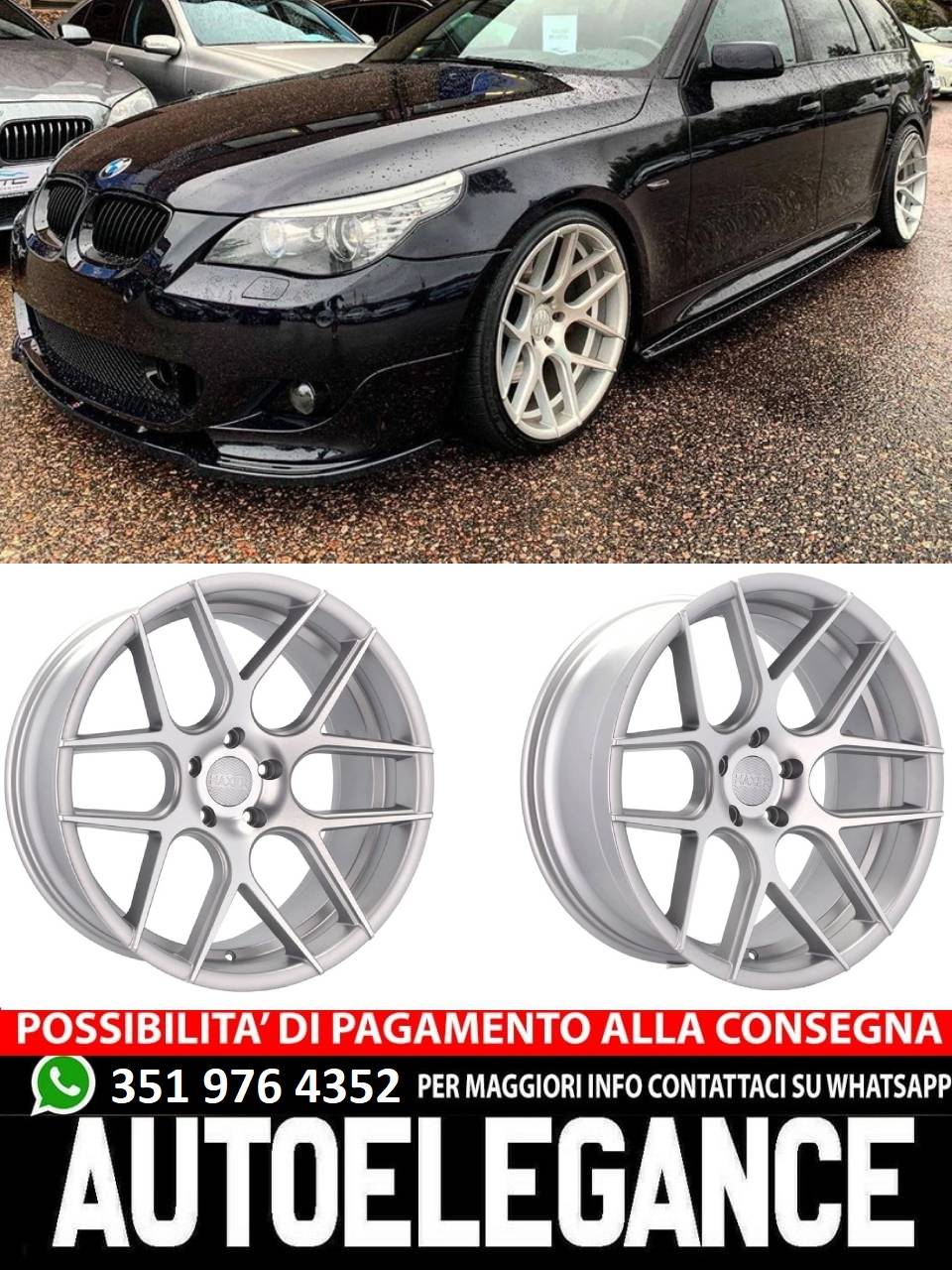 ALLOY WHEEL 20" Suitable for VW BMW CADILLAC CHEVROLET HONDA LAND ROVER LEXUS MINI OPEL SAAB TESLA TOYOTA