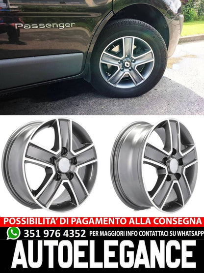 ALLOY WHEEL 16" Suitable for VW CITROEN FIAT MERCEDES NISSAN OPEL PEUGEOT RENAULT SSANGYONG