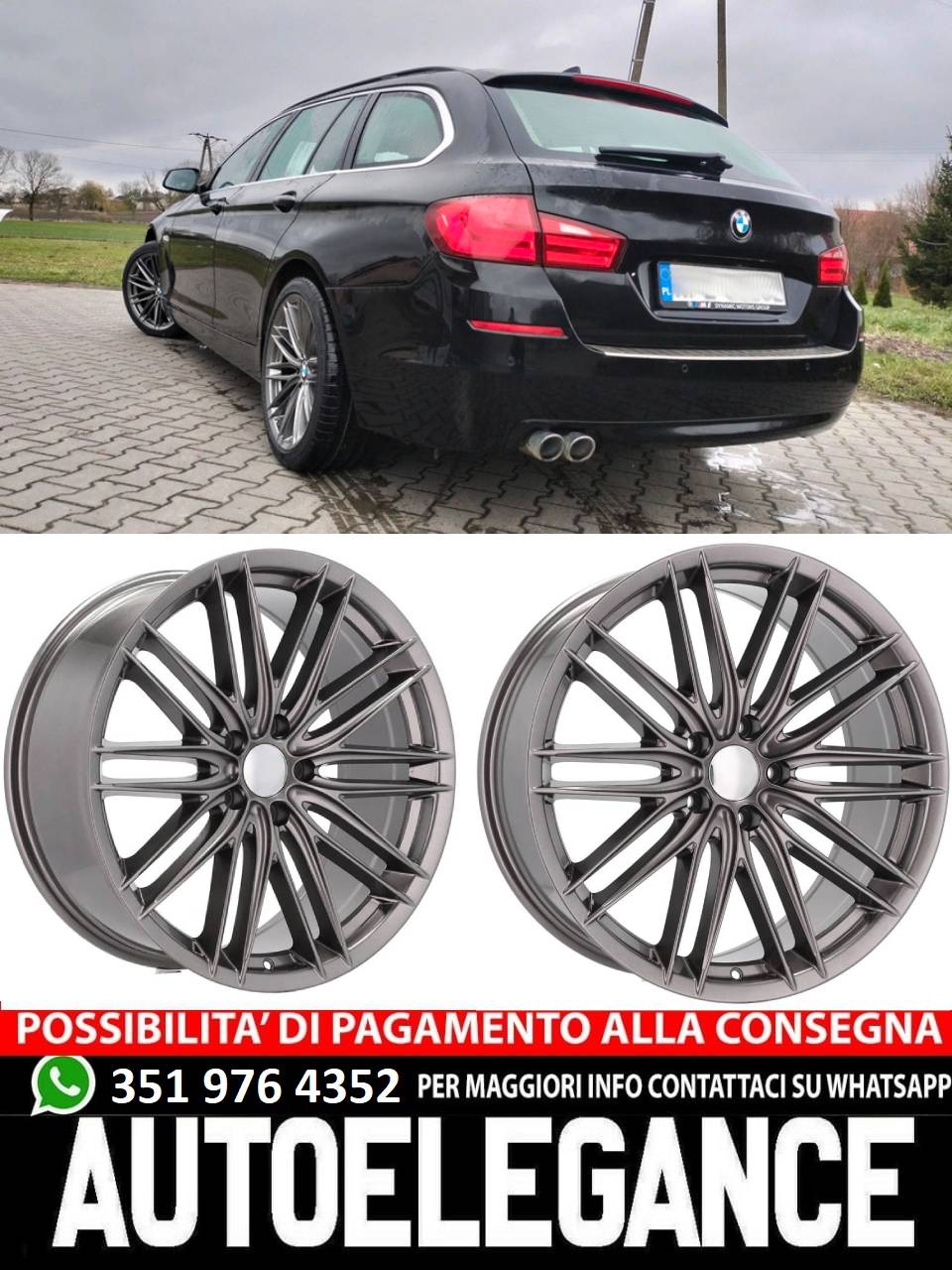 CERCHI CERCHIO IN LEGA 20" Adatto per VW BMW CADILLAC CHEVROLET HONDA LAND ROVER LEXUS MINI OPEL SAAB TESLA TOYOTA