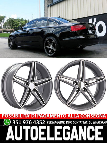CERCHI CERCHIO IN LEGA 18" Adatto per VW BMW CADILLAC CHEVROLET HONDA LAND ROVER LEXUS MINI OPEL SAAB TESLA TOYOTA