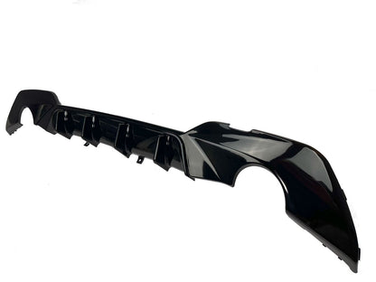 GLOSS BLACK DIFFUSER SUITABLE FOR BMW 3 SERIES G20 / G21 M SPORT 2018-2022 (pre-LCI) 