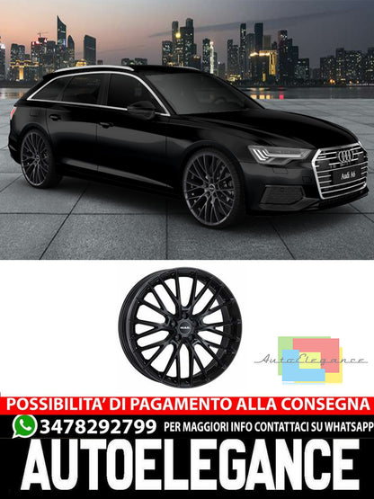 RIMS 19" 20" 21" 22" ALLOY WHEEL Suitable for AUDI A6 MAK SPECIAL BLACK 