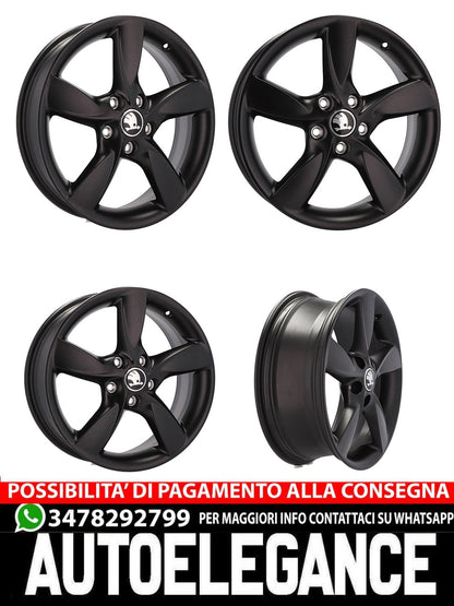 CERCHI CERCHIO IN LEGA 17" Adatto per VW AUDI CUPRA FORD SEAT SKODA