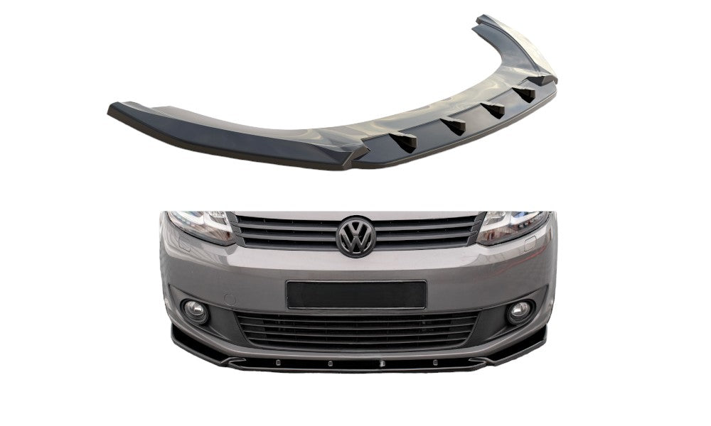 FRONT SPLITTER SUITABLE FOR VOLKSWAGEN CADDY MK3 FACELIFT 