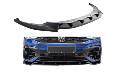 FRONT SPLITTER V.2 SUITABLE FOR VOLKSWAGEN TIGUAN R/R-LINE MK2 FACELIFT 