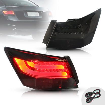 2PCS LED Tail Lights for Honda Accord Inspire 8th Generation Sedan 2008-2013 (Not for Coupe) 