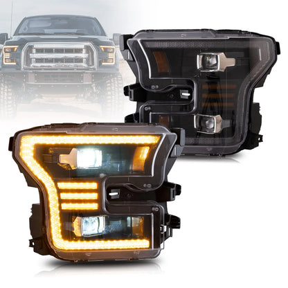 LED Headlights and Taillights for Ford F150 2015-2020 Front and Rear Light Kit 
