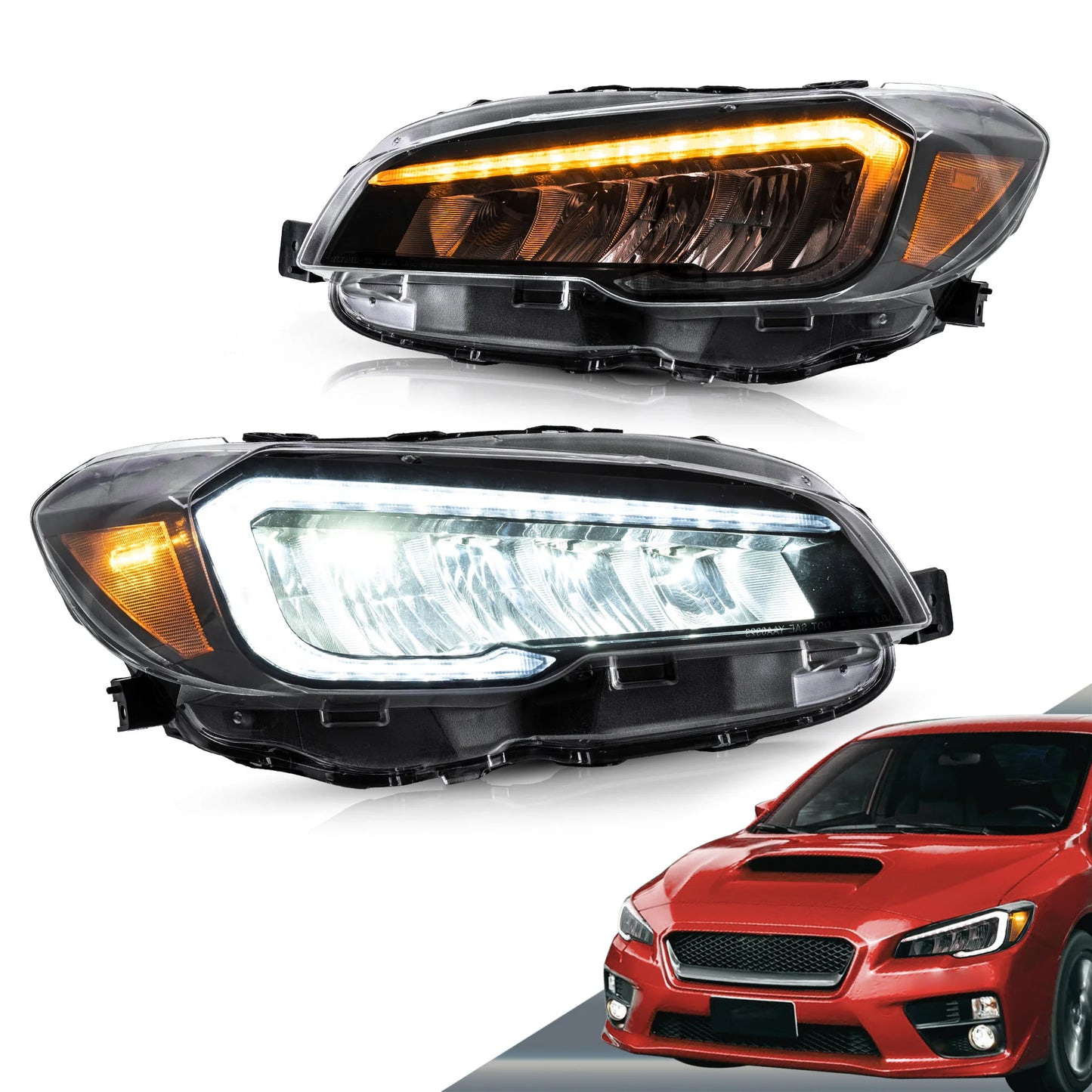 Proiettore Dual Beam e fari Full LED per Subaru WRX 2015-2021