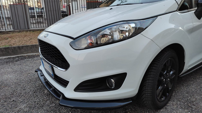 SPLITTER ADATTO PER FORD FIESTA MK7 FL 2012-2017 STANDARD LOOK NERO LUCIDO