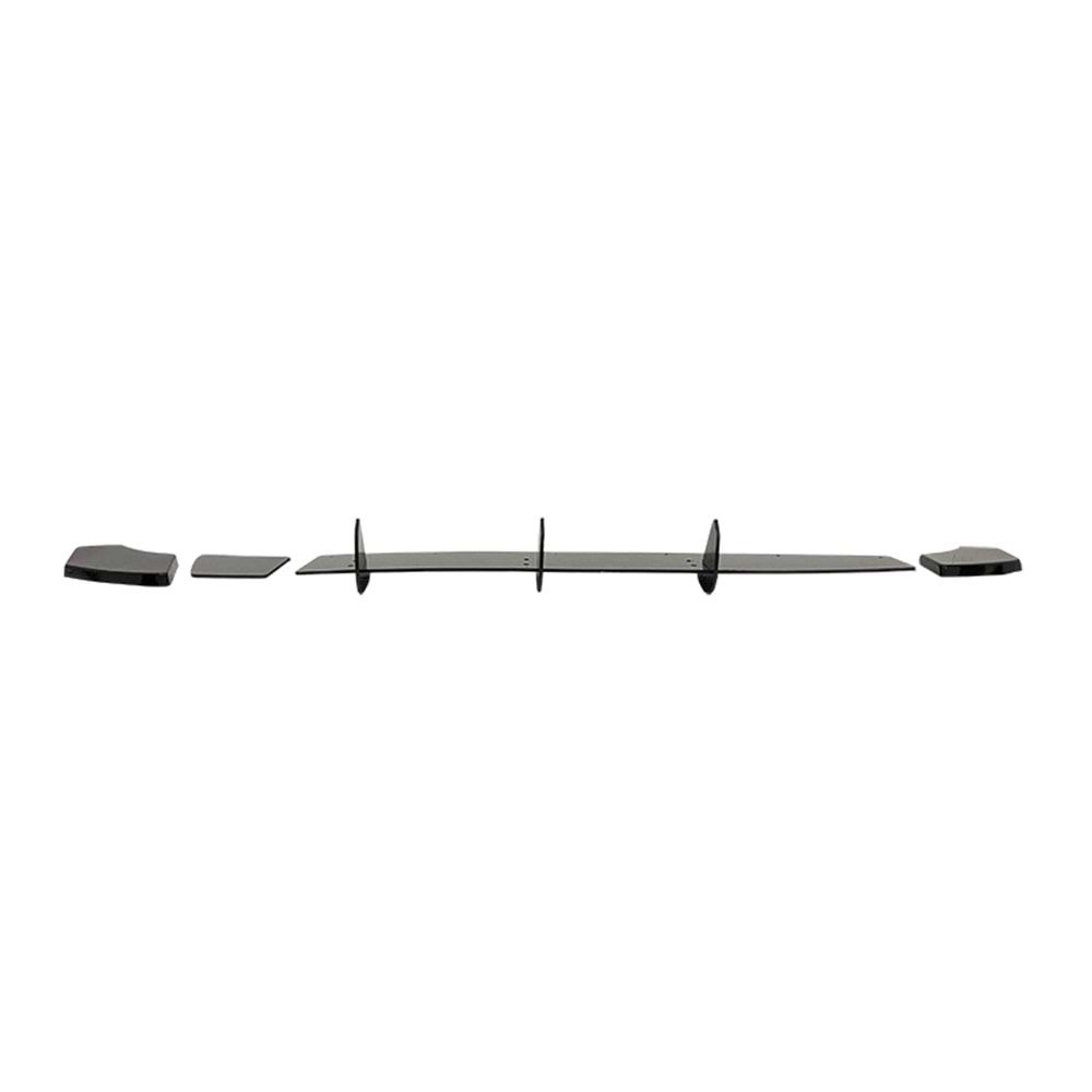 🔥ART.9443 DIFFUSORE SPLITTER PER CLIO 4 MAX, IN PLASTICA ABS OPACA / 12-19🔥
