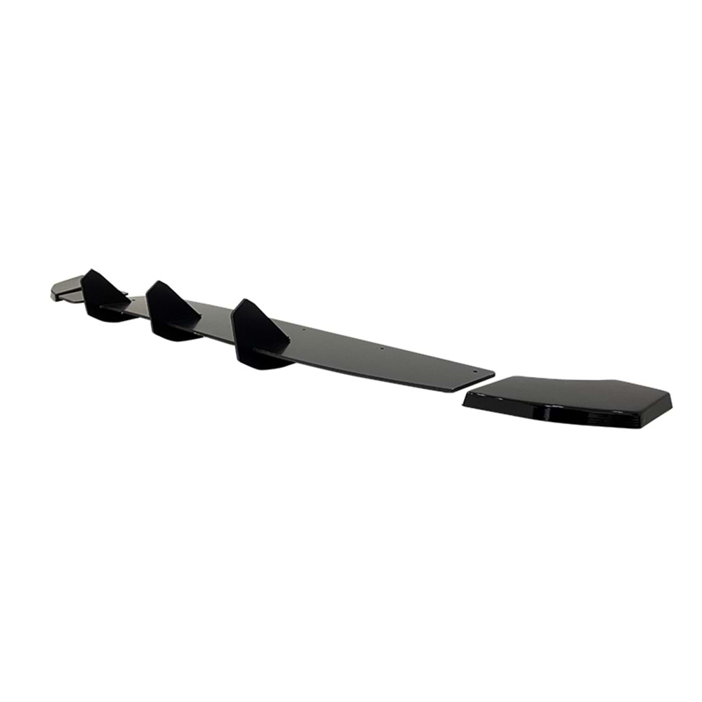 🔥ART.9443 DIFFUSORE SPLITTER PER CLIO 4 MAX, IN PLASTICA ABS OPACA / 12-19🔥